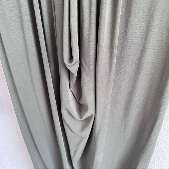 Alice + Olivia Olive Green Keyhole Mini Dress - Picture 9 of 15